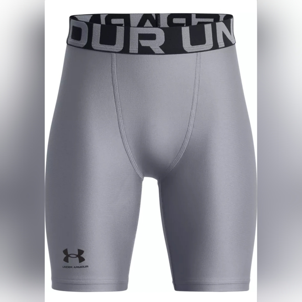 NWT Under Armour Heat Gear Fitted Moisture Wicking Shorts, Boys Large​
